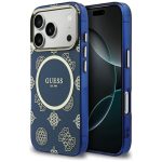 Muud kaubad Guess  Guess IML Peony Dot MagSafe Case for iPhone 17 Pro - Blue 