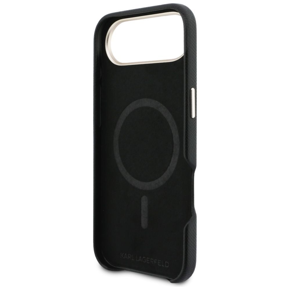 Kitos prekės Karl Lagerfeld Karl Lagerfeld Karl Head Logo MagSafe Case for iPhone Air - Black
