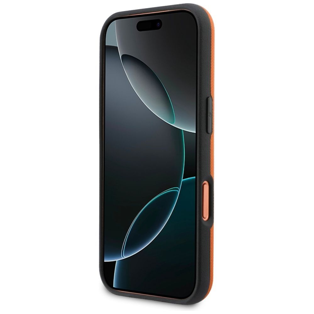 Muud kaubad BMW BMW M FW Metal Logo MagSafe Case for iPhone 17 Pro - Orange