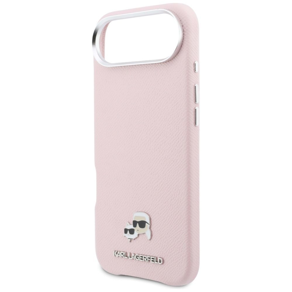 Другие товары Karl Lagerfeld Karl Lagerfeld Karl & Choupette Head Pins Saffiano MagSafe iPhone Air Case - Pink
