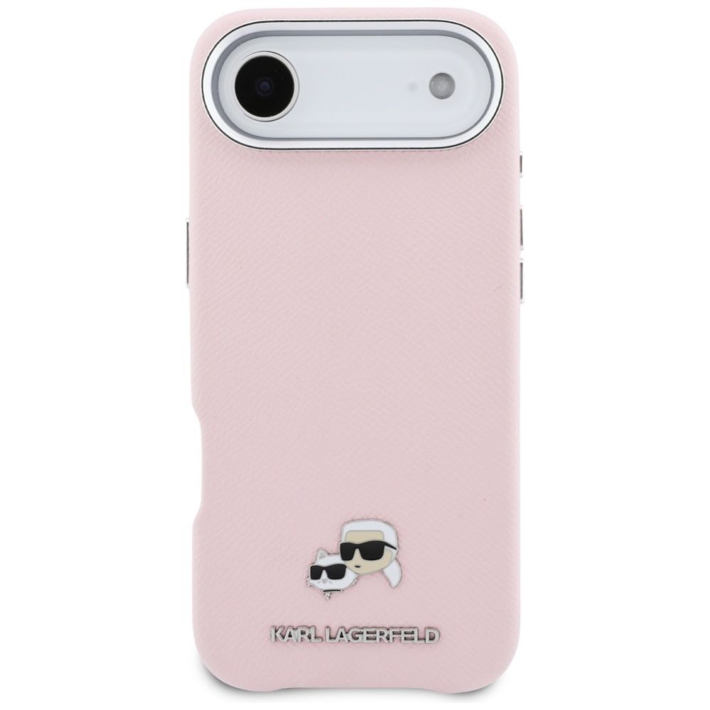 Другие товары Karl Lagerfeld Karl Lagerfeld Karl & Choupette Head Pins Saffiano MagSafe iPhone Air Case - Pink