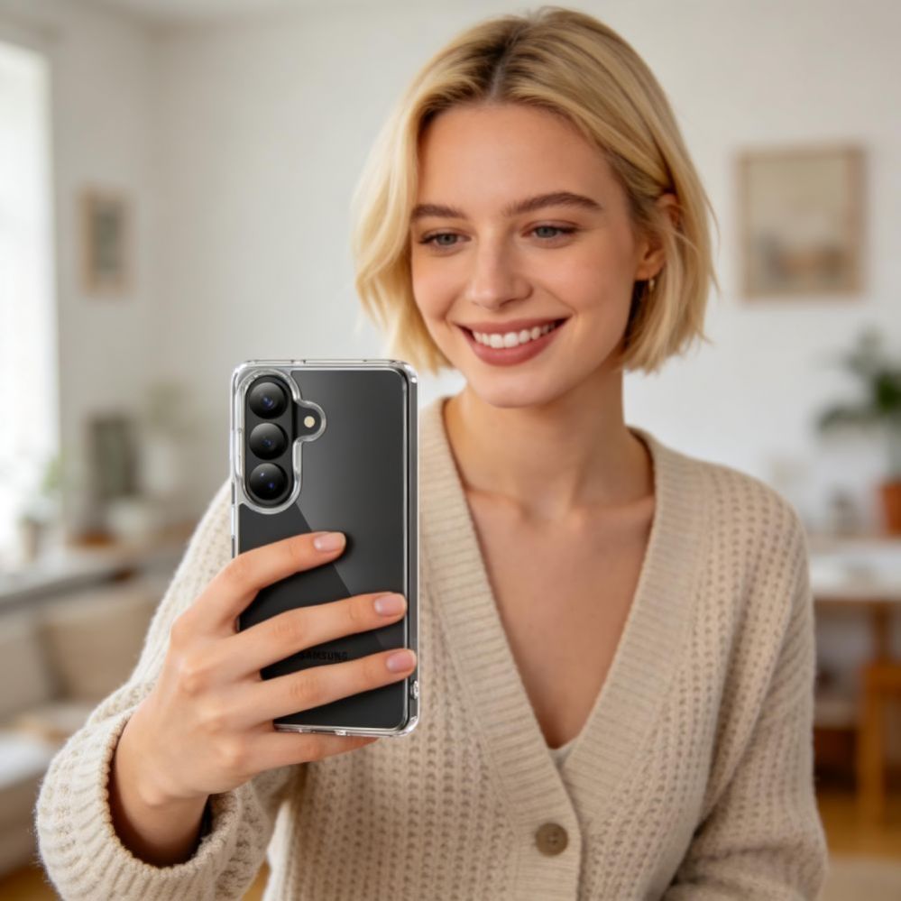 Other goods Tech-Protect Tech-Protect FlexAir Hybrid Case for Samsung Galaxy S26+ - Clear