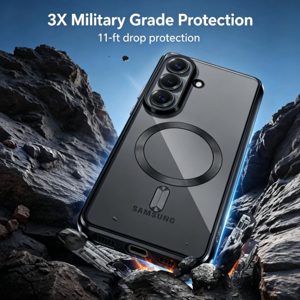 Другие товары Tech-Protect Tech-Protect MagFlex Case for Samsung Galaxy S26+ - Transparent Black