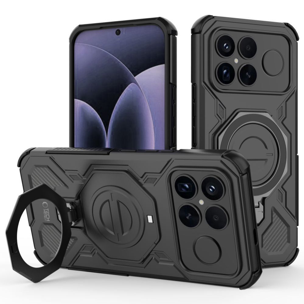 Kitos prekės Tech-Protect Tech-Protect TacticStand MagSafe case for Xiaomi Poco F8 Ultra - black