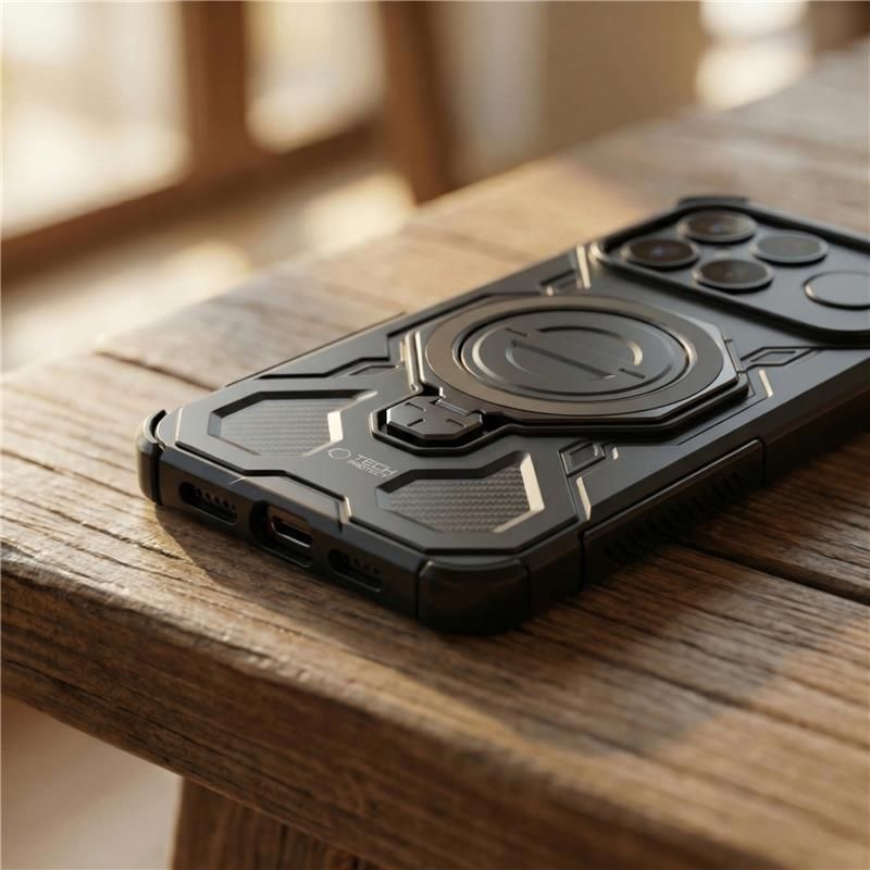 Kitos prekės Tech-Protect Tech-Protect TacticStand MagSafe case for Xiaomi Poco F8 Ultra - black