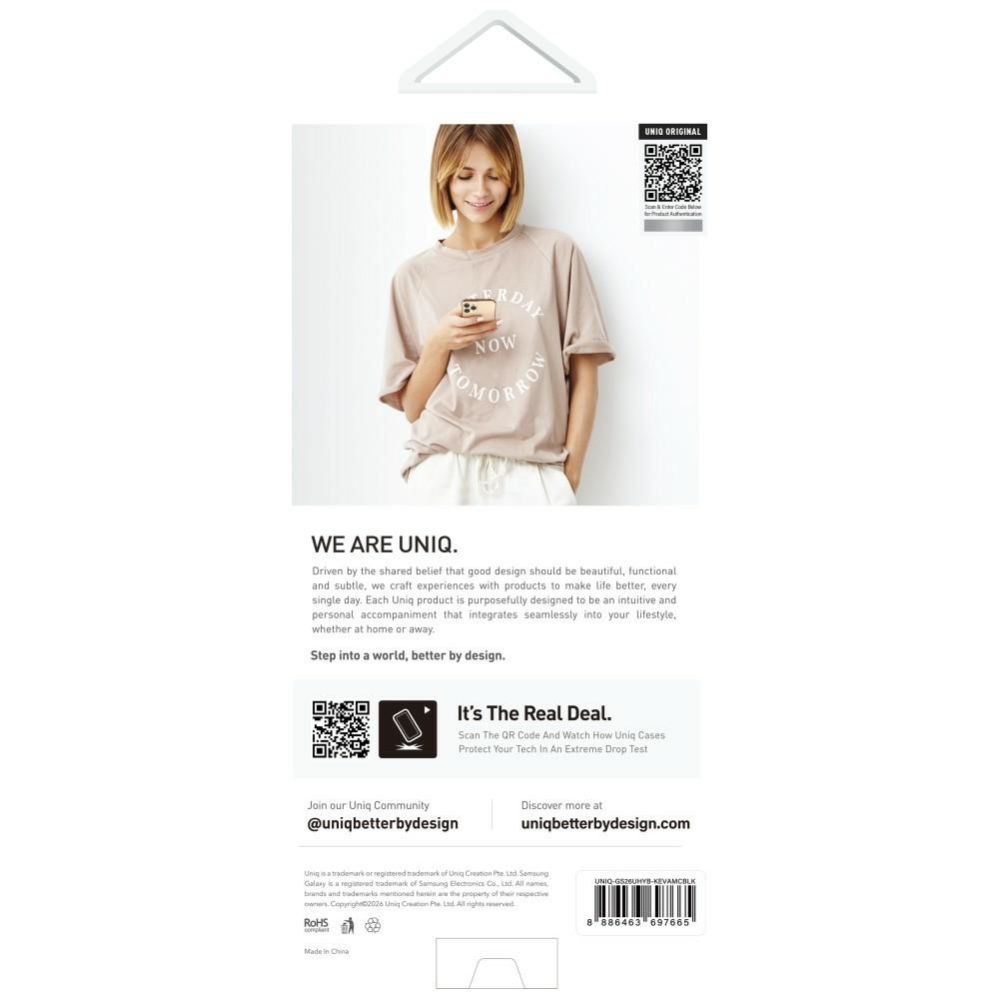 Muud kaubad UNIQ Uniq Keva Case for Samsung Galaxy S26 Ultra Magclick Charging - Black