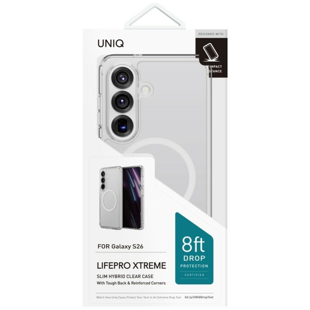 Muud kaubad UNIQ Uniq LifePro Xtreme Case for Samsung Galaxy S26 Magclick Charging - Transparent
