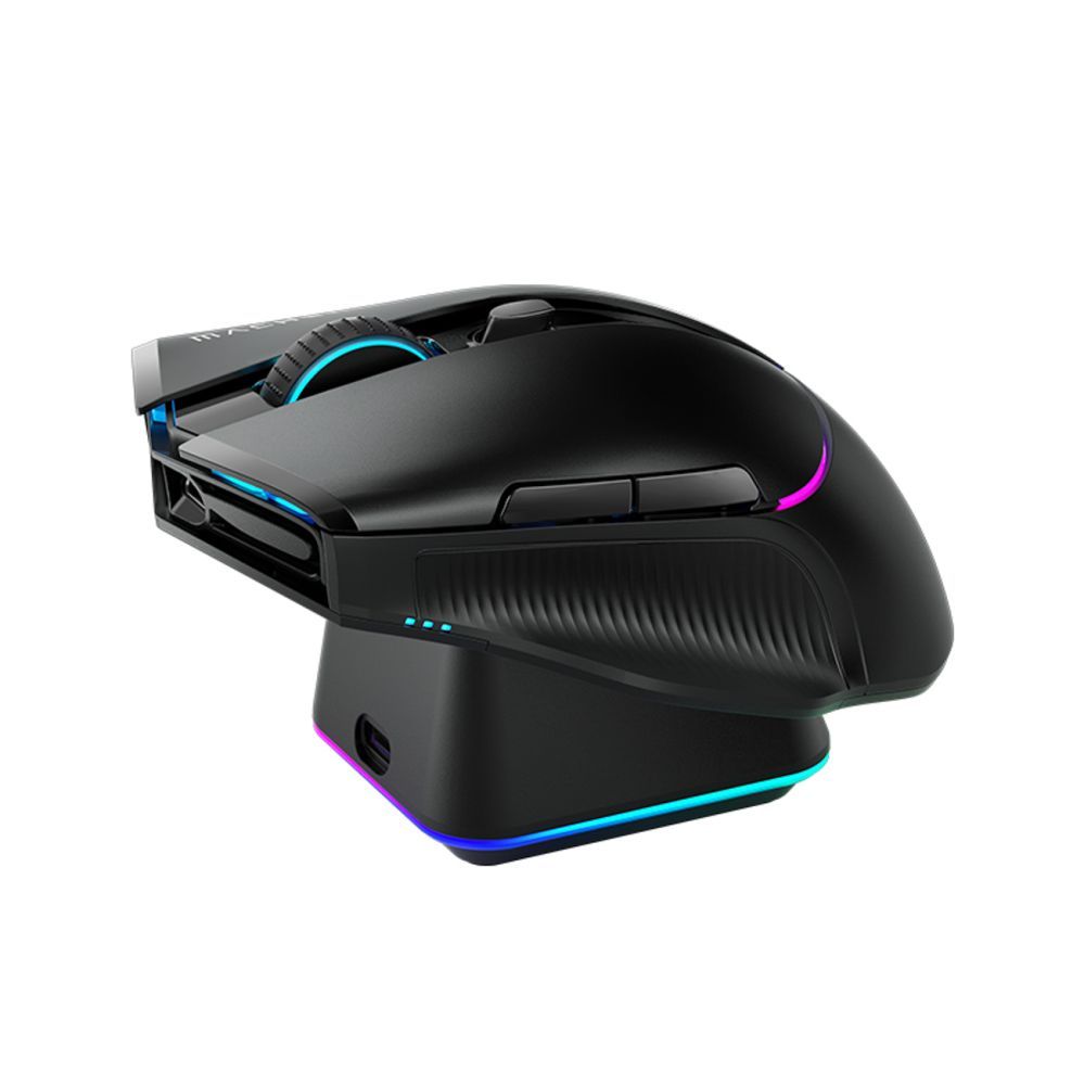 Muu Machenike Machenike L8 Pro Wireless Gaming Mouse with Charging Station - Black