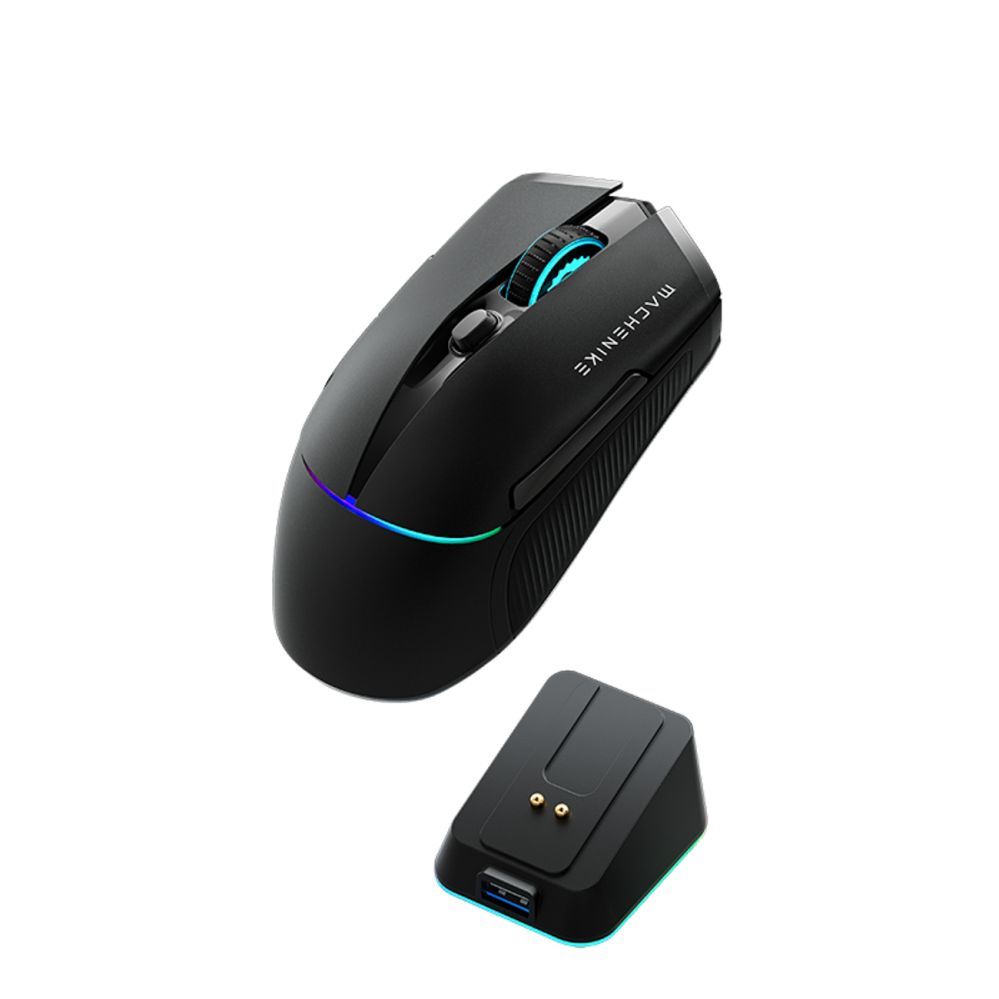 Muu Machenike Machenike L8 Pro Wireless Gaming Mouse with Charging Station - Black
