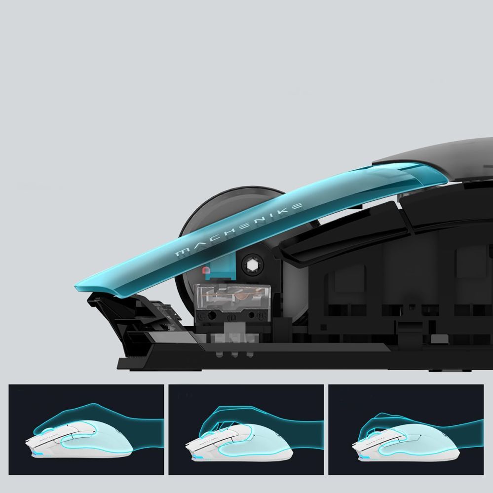 Other Machenike Machenike M7 Pro Wireless Gaming Mouse - Black