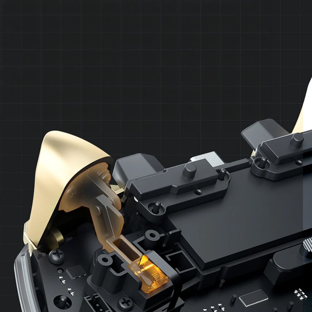 Kontroller Machenike Machenike G5Pro Premium Edition Wireless Game Controller with Charging Station - Black and Gold