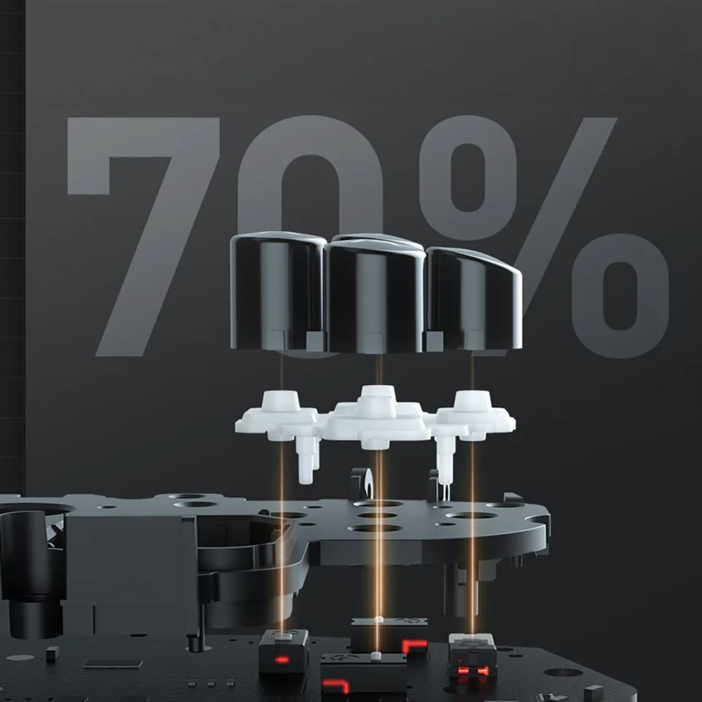 Kontroller Machenike Machenike G5Pro Premium Edition Wireless Game Controller with Charging Station - Black and Gold