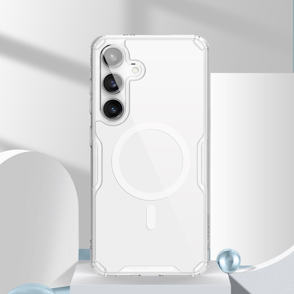 Other goods Nillkin Nillkin Nature Pro armored case with a magnetic ring for Samsung Galaxy S24+ - white