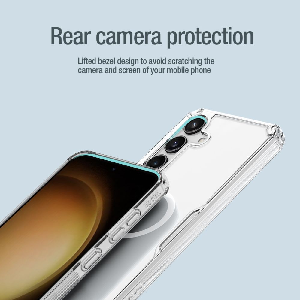 Other goods Nillkin Nillkin Nature Pro armored case with a magnetic ring for Samsung Galaxy S24+ - white