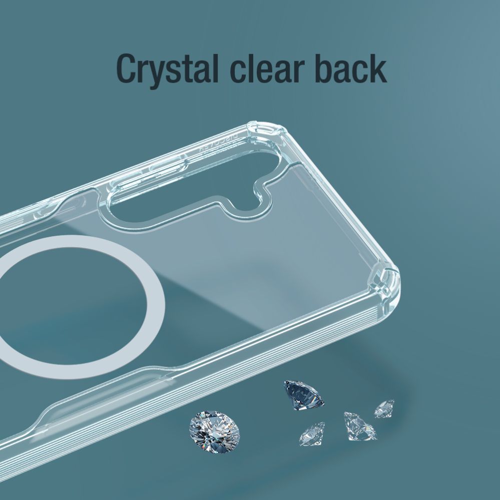 Other goods Nillkin Nillkin Nature Pro armored case with a magnetic ring for Samsung Galaxy S24+ - white