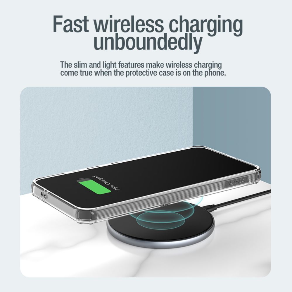 Other goods Nillkin Nillkin Nature Pro armored case with a magnetic ring for Samsung Galaxy S24+ - white