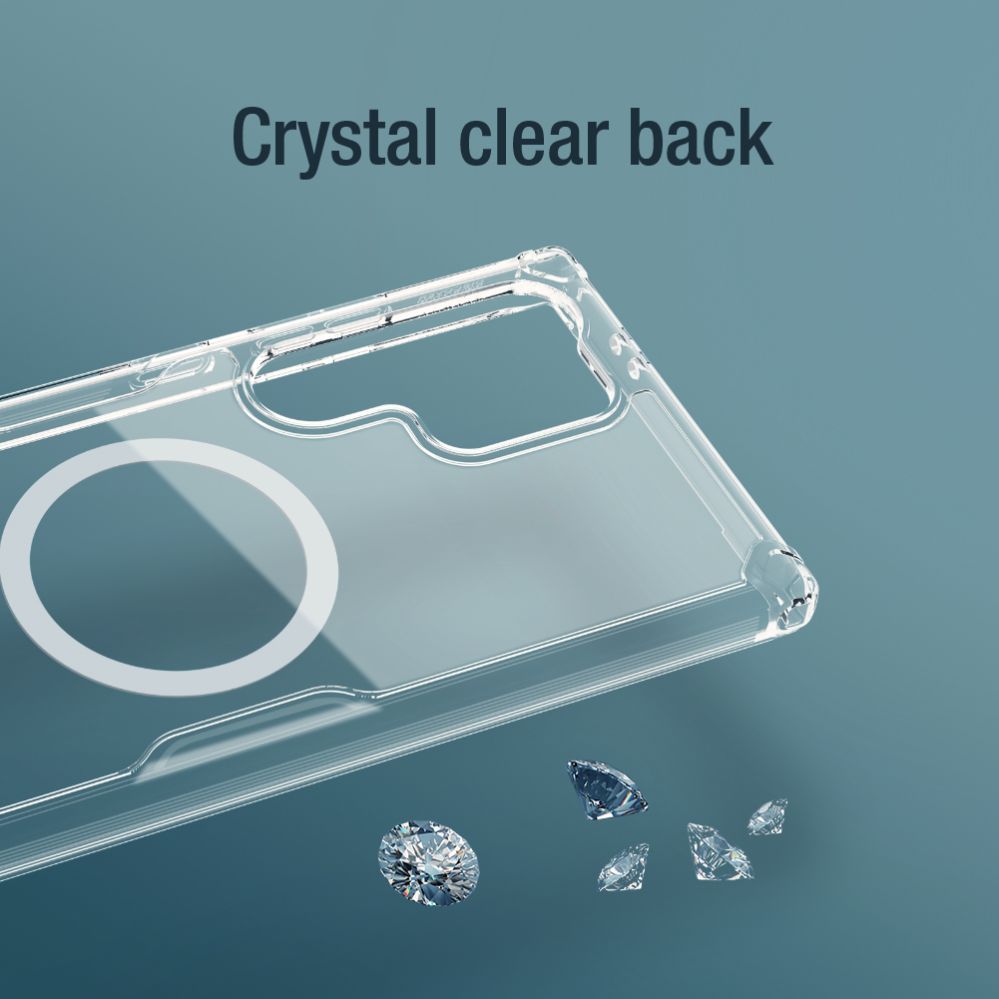 Muud kaubad Nillkin Nillkin Nature Pro armored case with a magnetic ring for Samsung Galaxy S24 Ultra - white