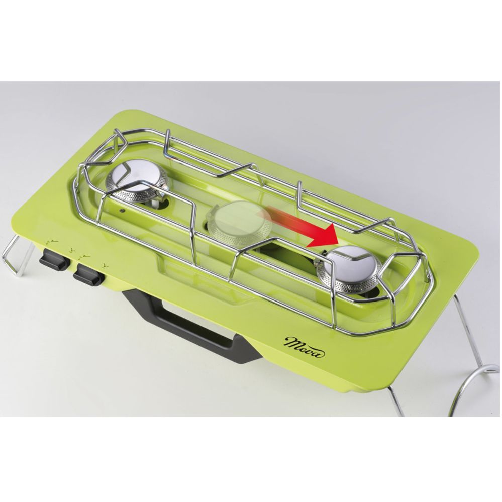 Muud kaubad Meva MOVE camping stove 2 burners for gas cartridges + adjustable burner 4.6kW