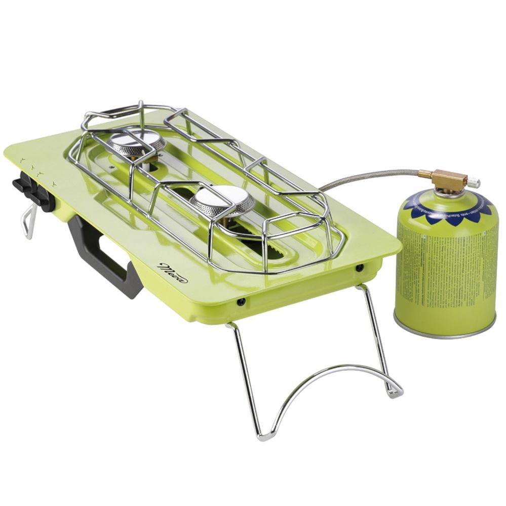 Muud kaubad Meva MOVE camping stove 2 burners for gas cartridges + adjustable burner 4.6kW
