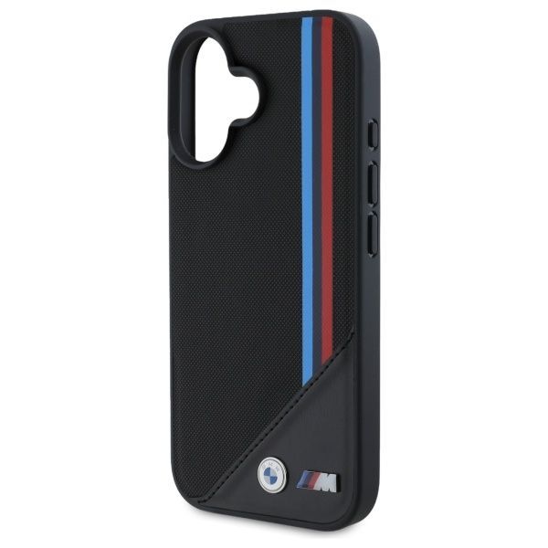 Muud kaubad BMW BMW M Meshed Tricolor Stripes MagSafe case for iPhone 16 - black