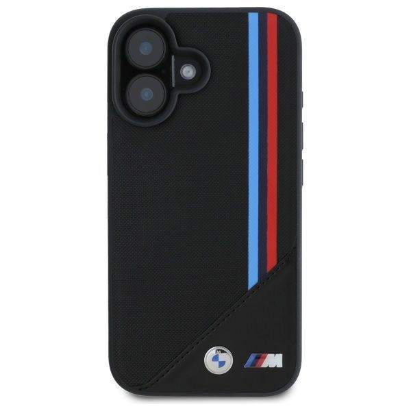 Muud kaubad BMW BMW M Meshed Tricolor Stripes MagSafe case for iPhone 16 - black