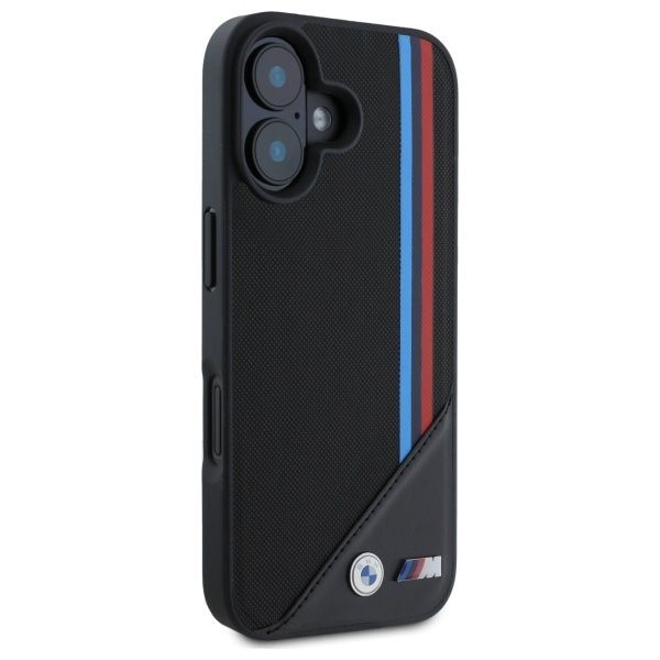 Muud kaubad BMW BMW M Meshed Tricolor Stripes MagSafe case for iPhone 16 - black