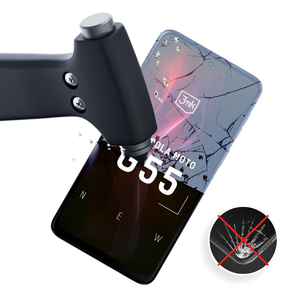 Muud kaubad 3MK Protective film matte 3mk Silky Matt Pro for Motorola Moto G55 5G