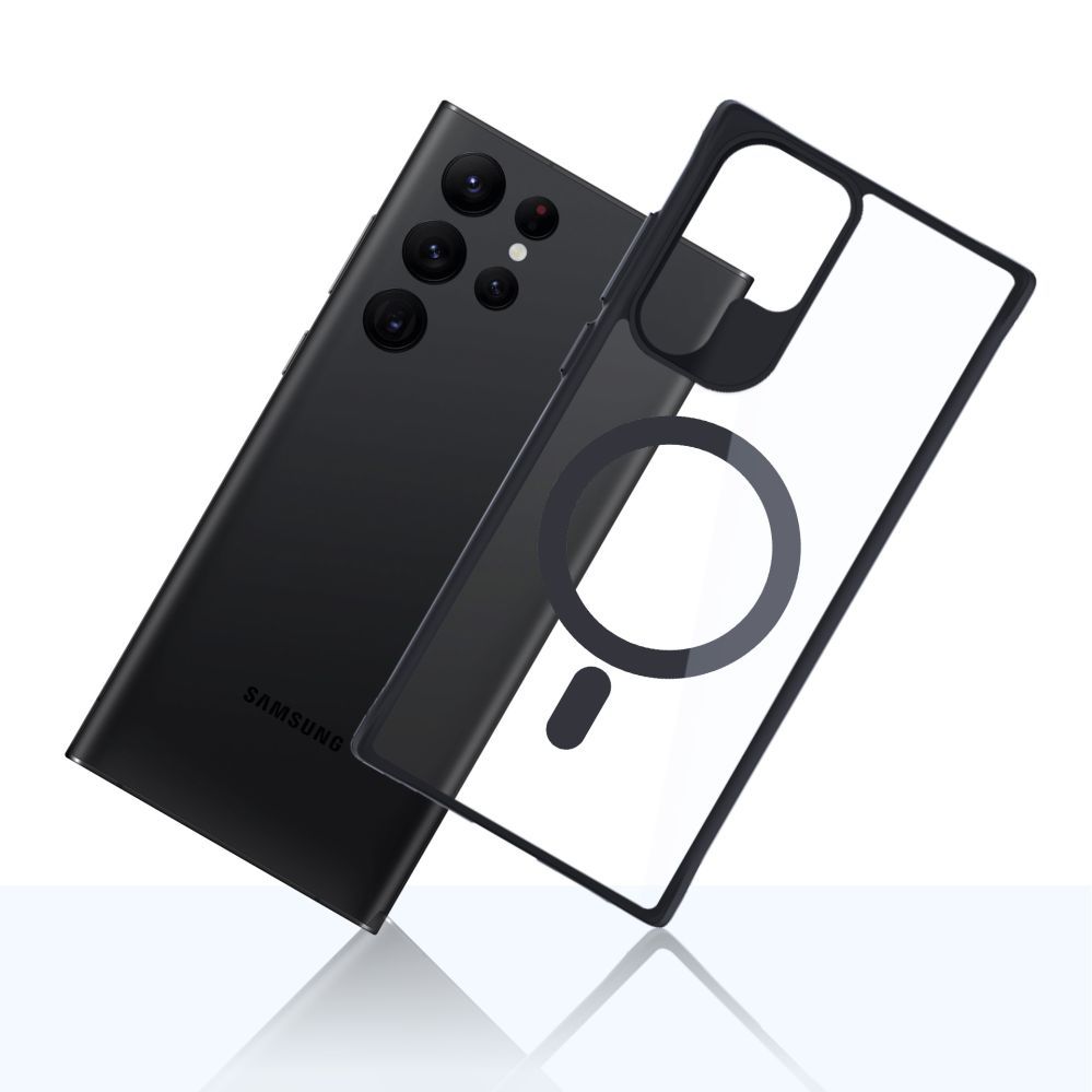 Muud kaubad 3MK 3mk Satin Armor MagCase for Samsung Galaxy S24 Ultra - Transparent