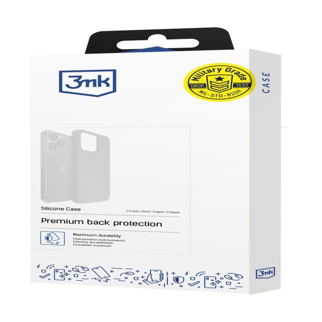 Другие товары 3MK 3mk Silicone Case for Xiaomi Redmi Note 13 4G - black