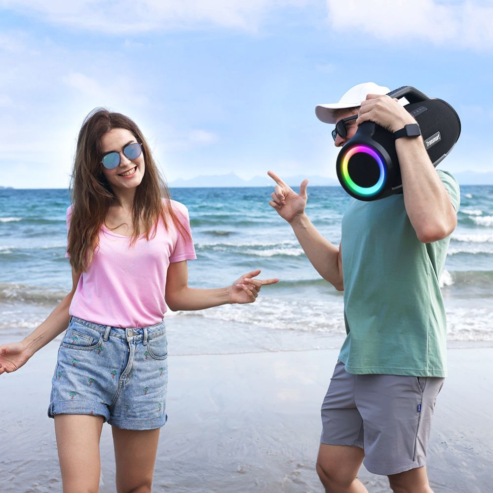 juhtmega kõlarid Tronsmart Tronsmart Bang Max 130W Portable Party Speaker Bluetooth 5.3 IPX6 - Black