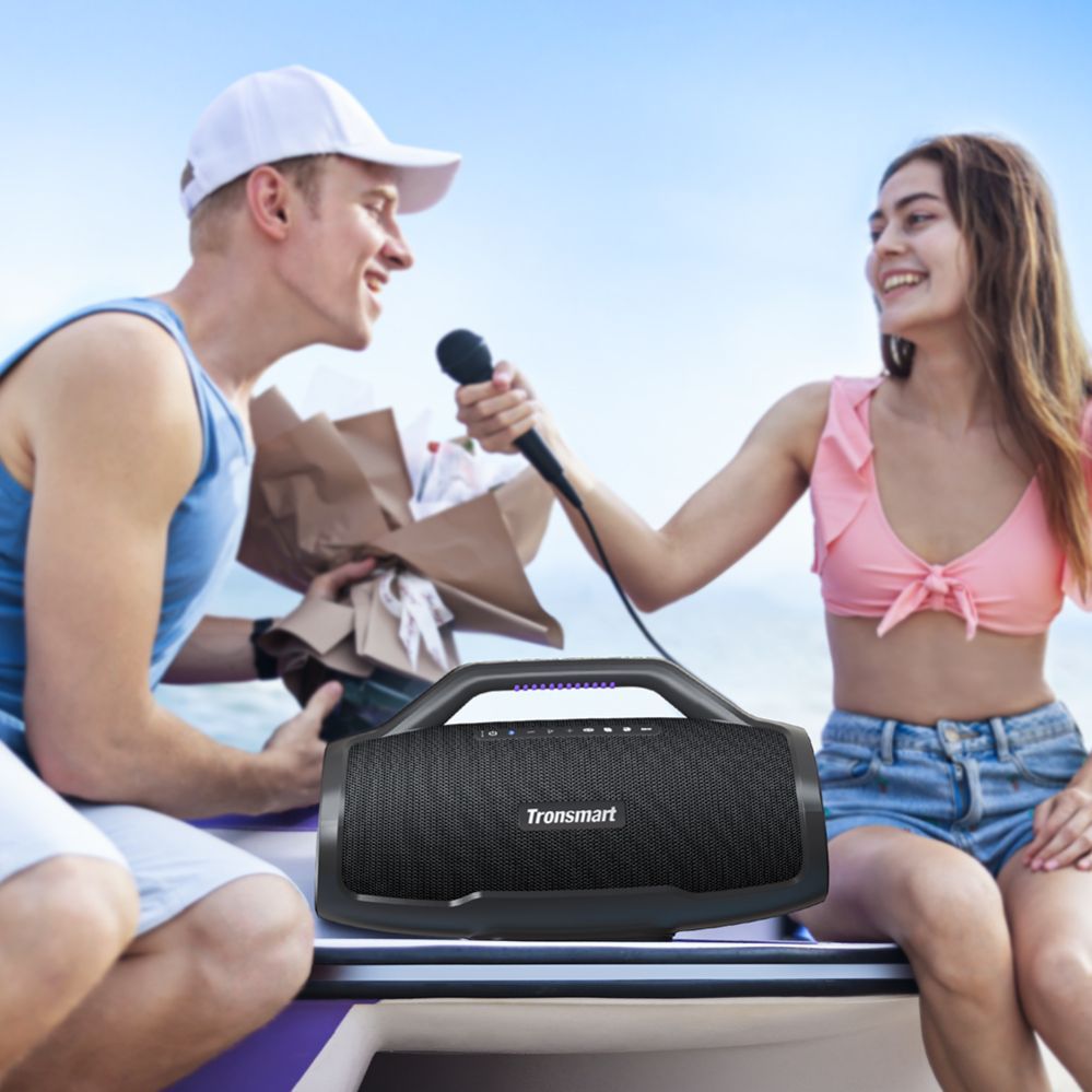 juhtmega kõlarid Tronsmart Tronsmart Bang Max 130W Portable Party Speaker Bluetooth 5.3 IPX6 - Black