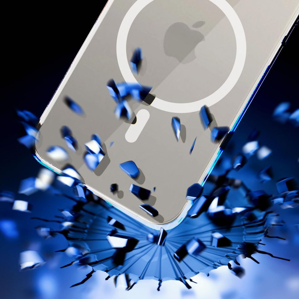 Kitos prekės 3MK 3mk Clear MagCase Case for Apple iPhone 15 Pro Max - Transparent