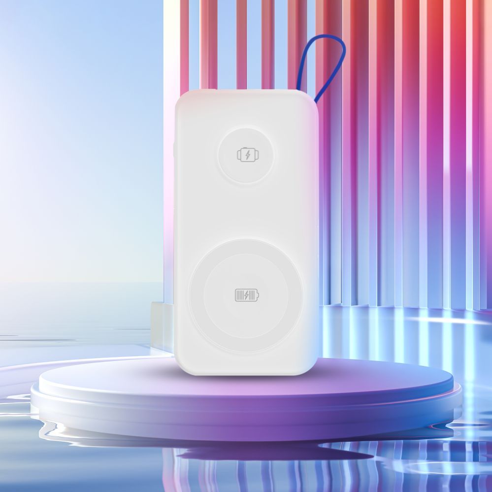 Muud kaubad 3MK Powerbank 3mk PastelUp 10,000mAh 22.5W USB 1A1C - white