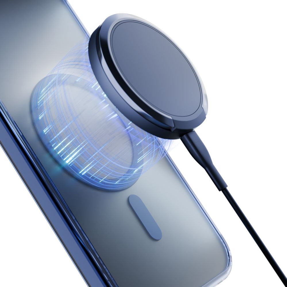 Other goods 3MK 3mk Frosty MagCase Blue Case for Apple iPhone 12 Pro Max - Transparent