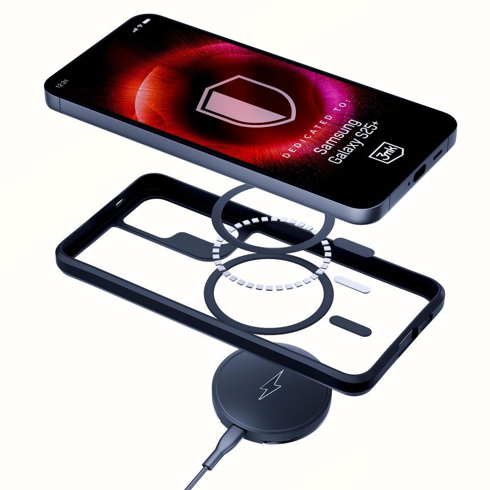 Other goods 3MK 3mk Satin Armor MagCase for Samsung Galaxy S25+ - Transparent