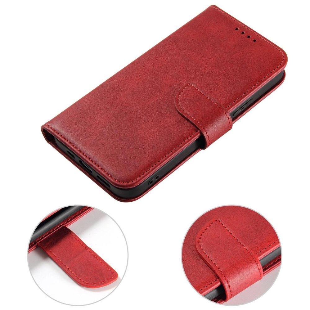Other goods Hurtel Magnet Case with Flip for Samsung Galaxy S25+ - Red