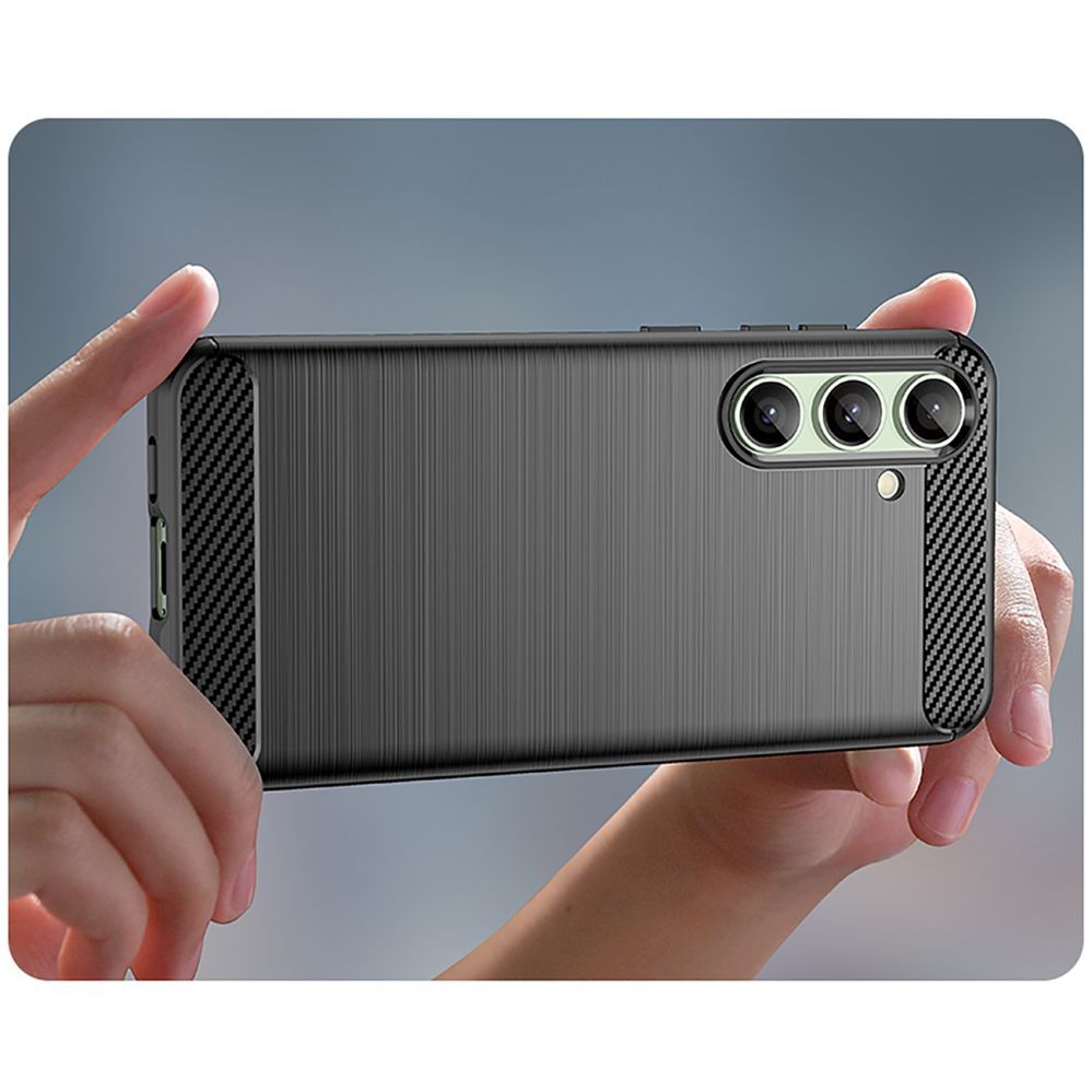 Другие товары Hurtel Carbon Case for Samsung Galaxy S24 FE - Black