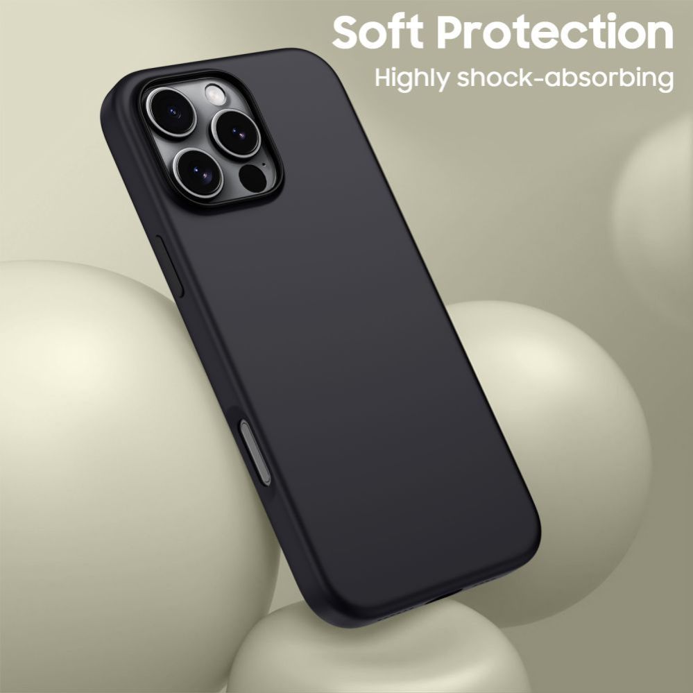 Другие товары Tech-Protect Tech-Protect Silicone MagSafe iPhone 16 Pro Case - Black