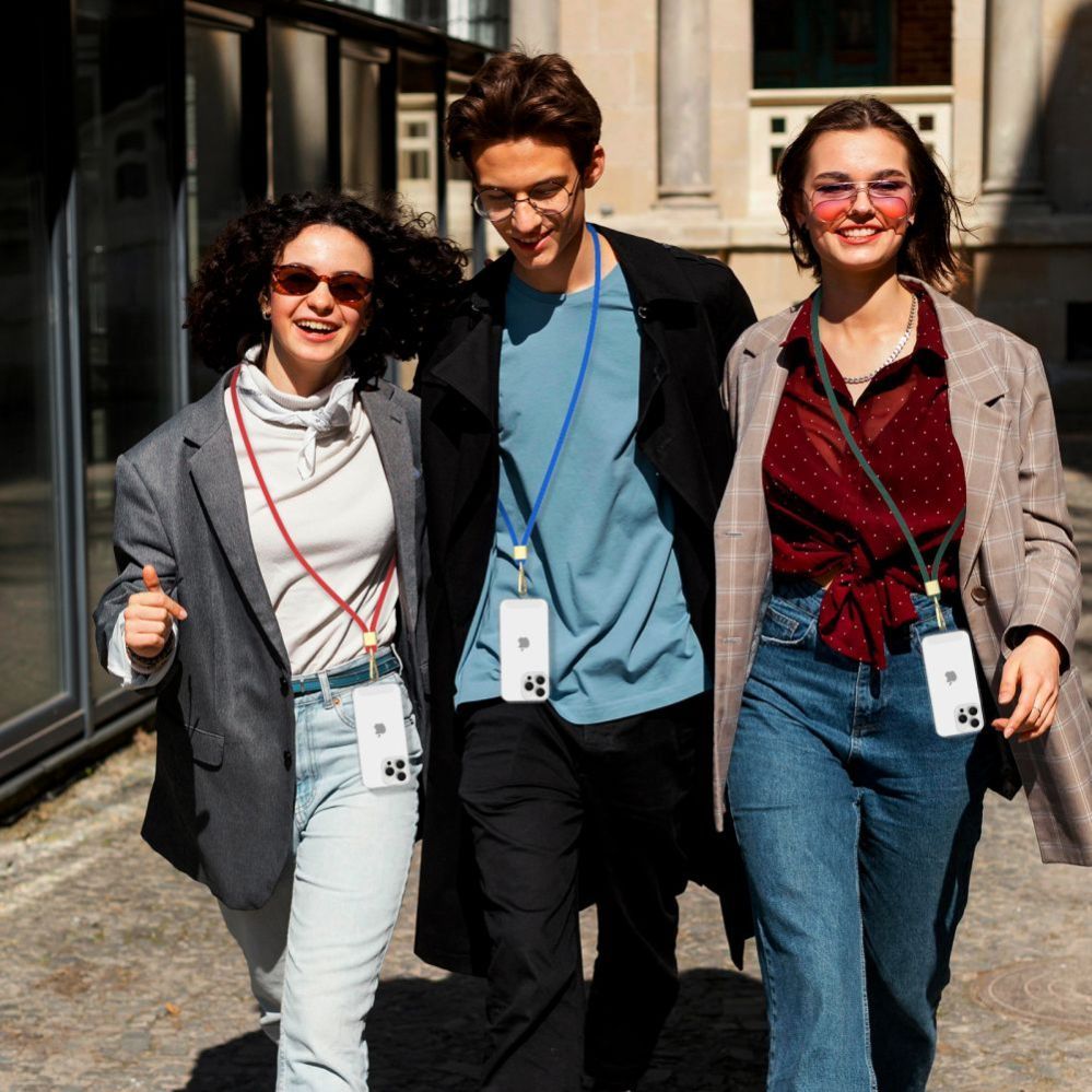 Другие товары Tech-Protect Tech-Protect C2S Rope Crossbody Strap Leash - Red