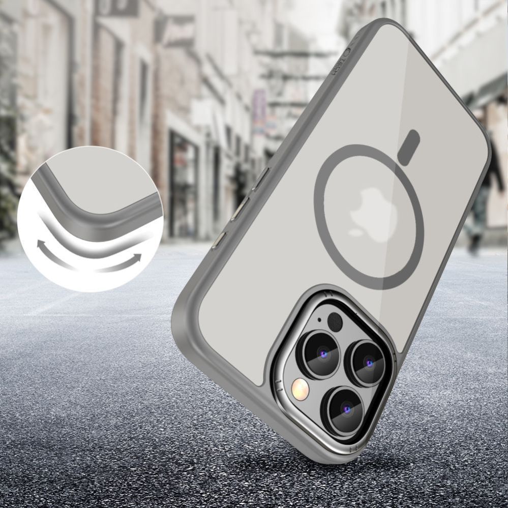 Другие товары Tech-Protect Tech-Protect MagEdge MagSafe case for iPhone 16 Pro Max - titanium