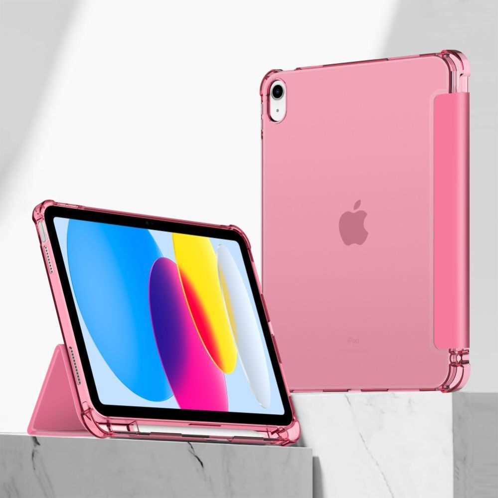 Other goods Tech-Protect Tech-Protect SC Pen Hybrid Case for iPad 10 / 2022 - Pink - Transparent