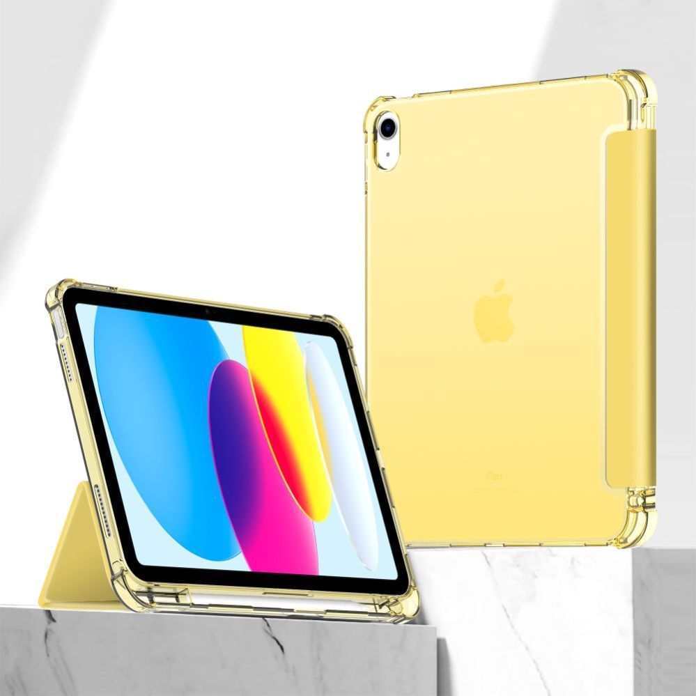 Other goods Tech-Protect Tech-Protect SC Pen Hybrid Case for iPad 10 / 2022 - Yellow - Transparent
