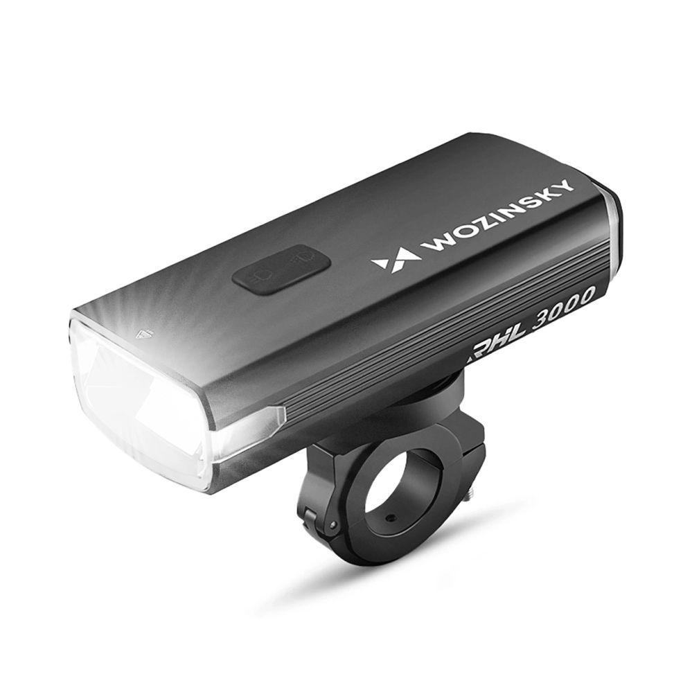 Accessory for electric vehicle Wozinsky Wozinsky Front Bike Light + USB-C Cable (3000 lm) - Black