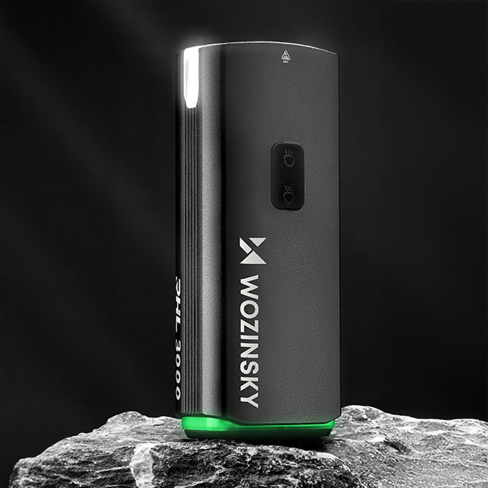 Accessory for electric vehicle Wozinsky Wozinsky Front Bike Light + USB-C Cable (3000 lm) - Black