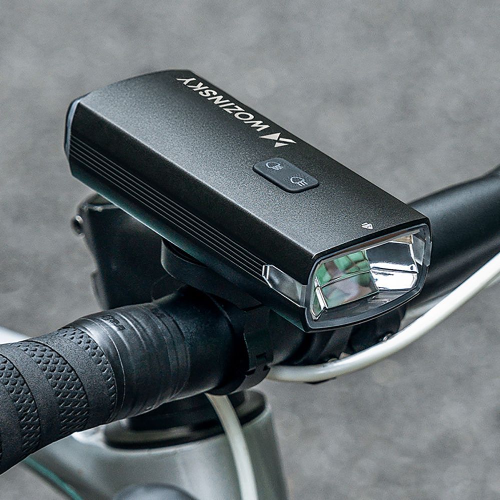 Accessory for electric vehicle Wozinsky Wozinsky Front Bike Light + USB-C Cable (3000 lm) - Black