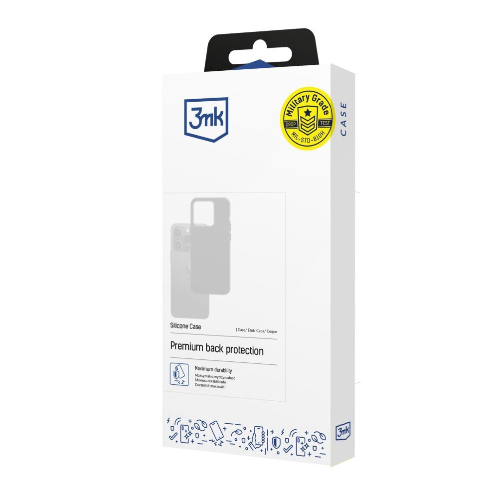 Kitos prekės 3MK 3mk Silicone Case for Samsung Galaxy S25+ - Black