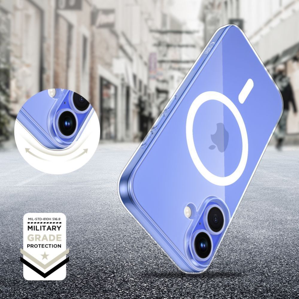 Other goods Tech-Protect Tech-Protect FlexAir MagSafe iPhone 16 Case - Clear