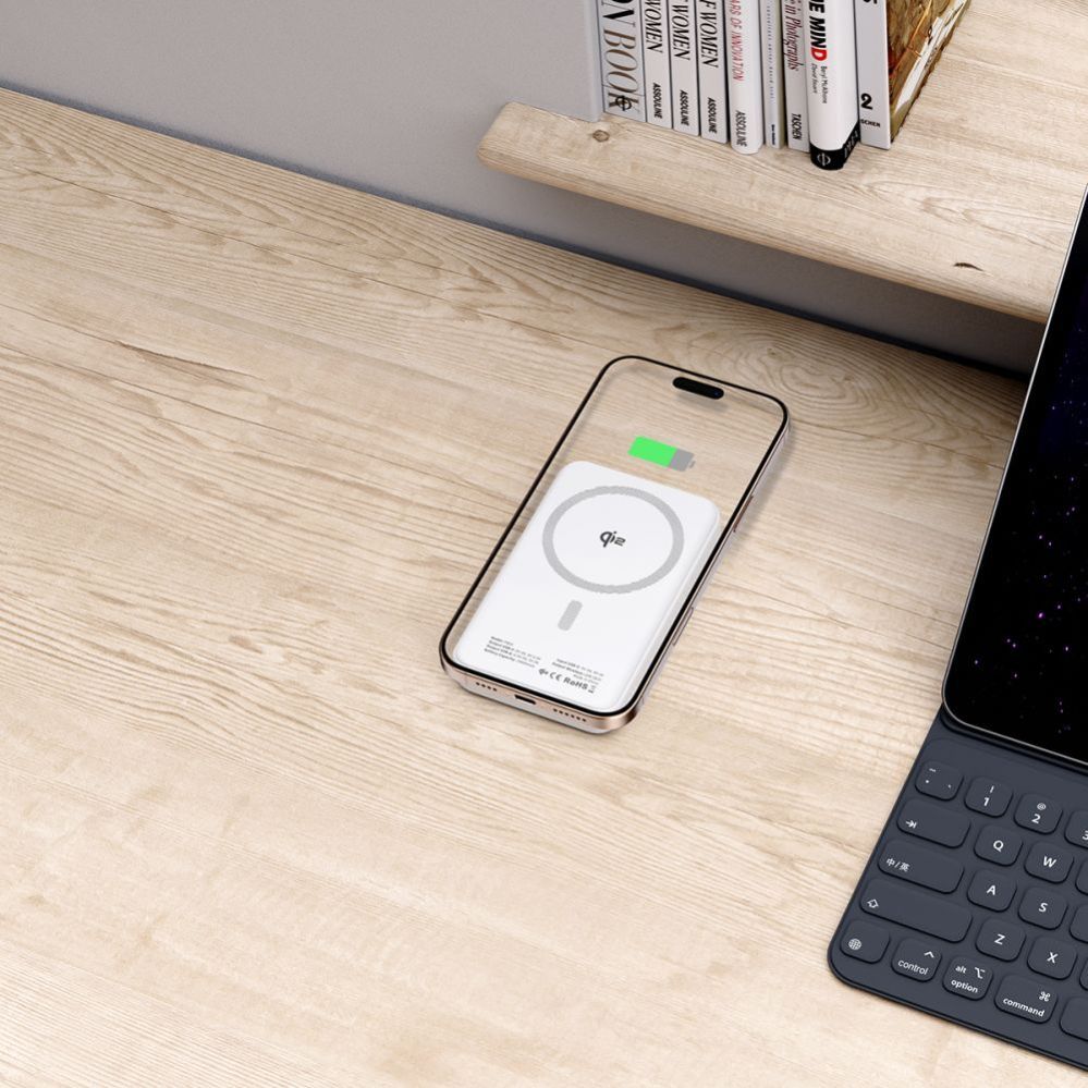 Muud kaubad Tech-Protect Powerbank Tech-Protect PB24 LifeMag QI2 MagSafe 10000 mAh - white