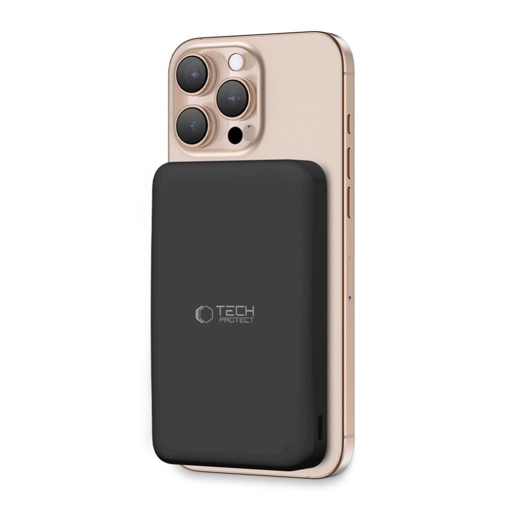 Muud kaubad Tech-Protect Powerbank Tech-Protect PB24 LifeMag QI2 MagSafe 10000 mAh - black