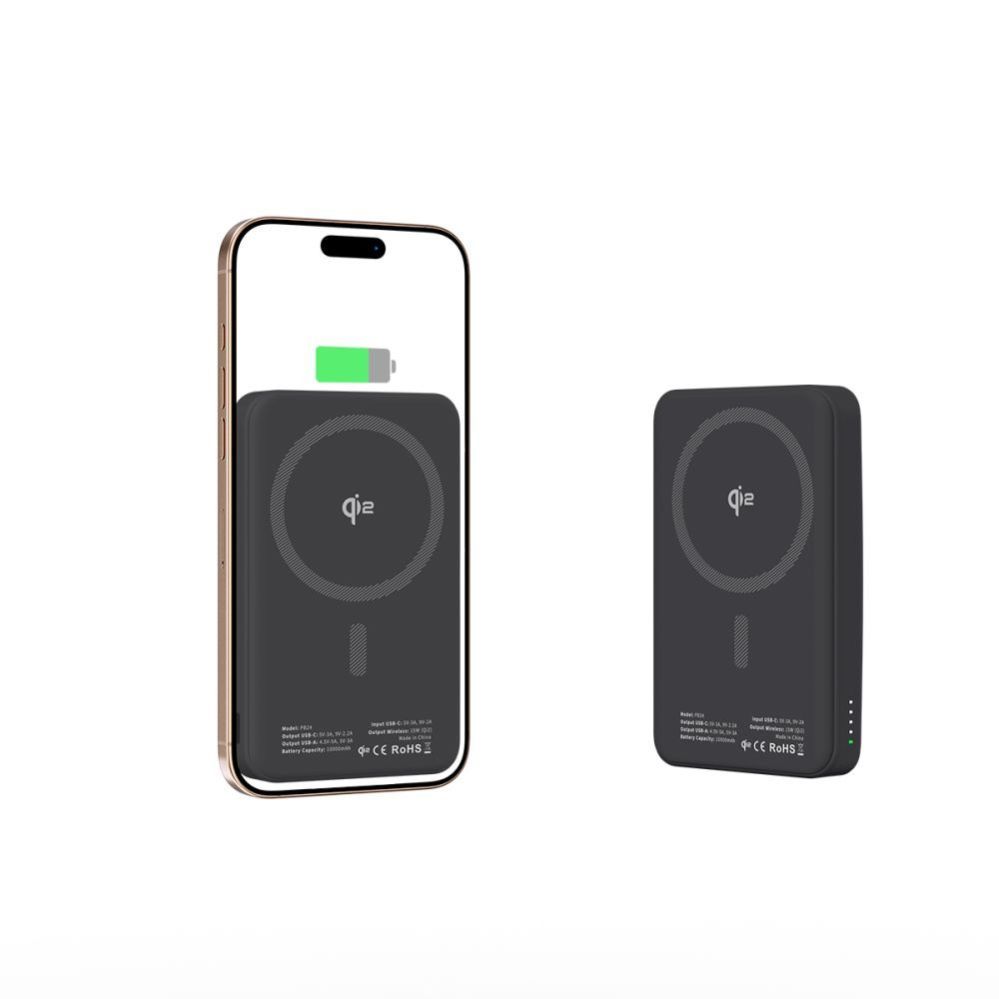 Muud kaubad Tech-Protect Powerbank Tech-Protect PB24 LifeMag QI2 MagSafe 10000 mAh - black